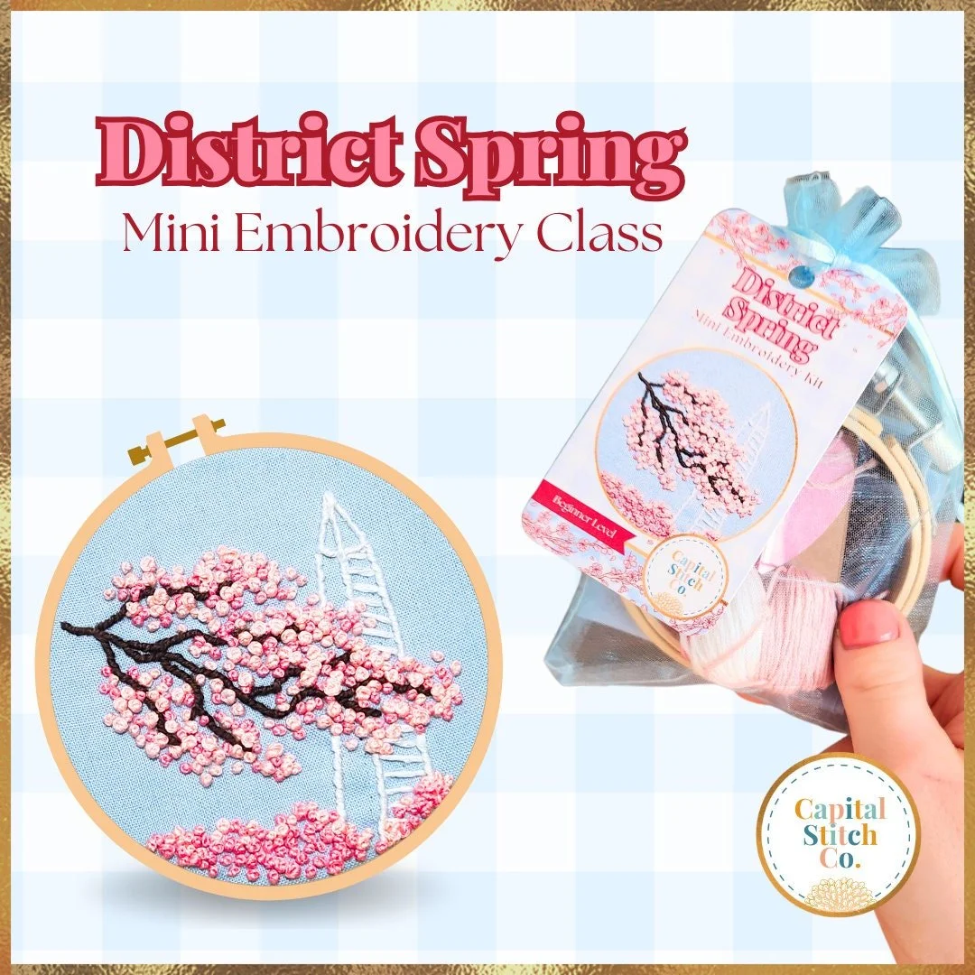 District Spring Mini Embroidery Kit