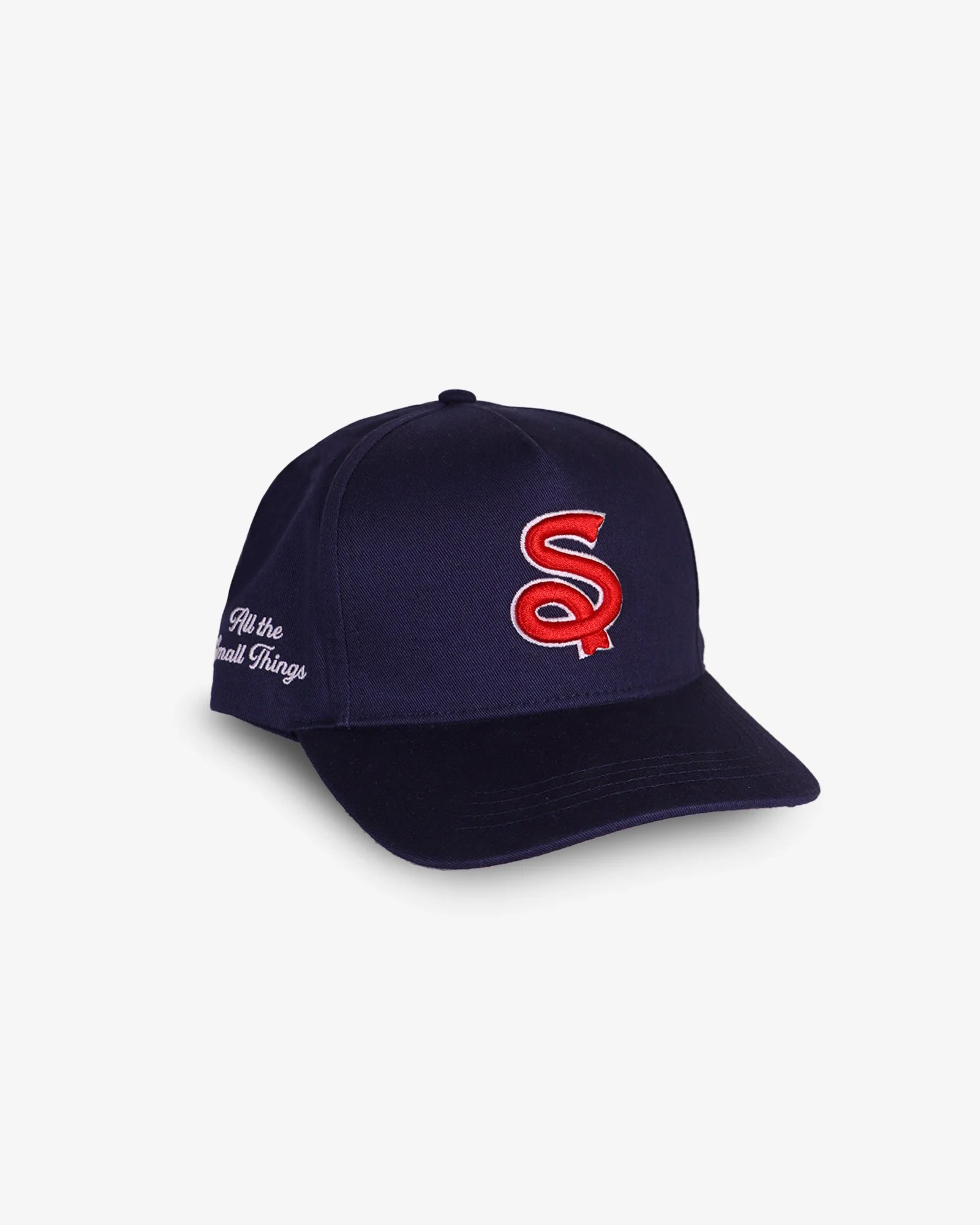 SMALLZ navy kids baseball cap front view