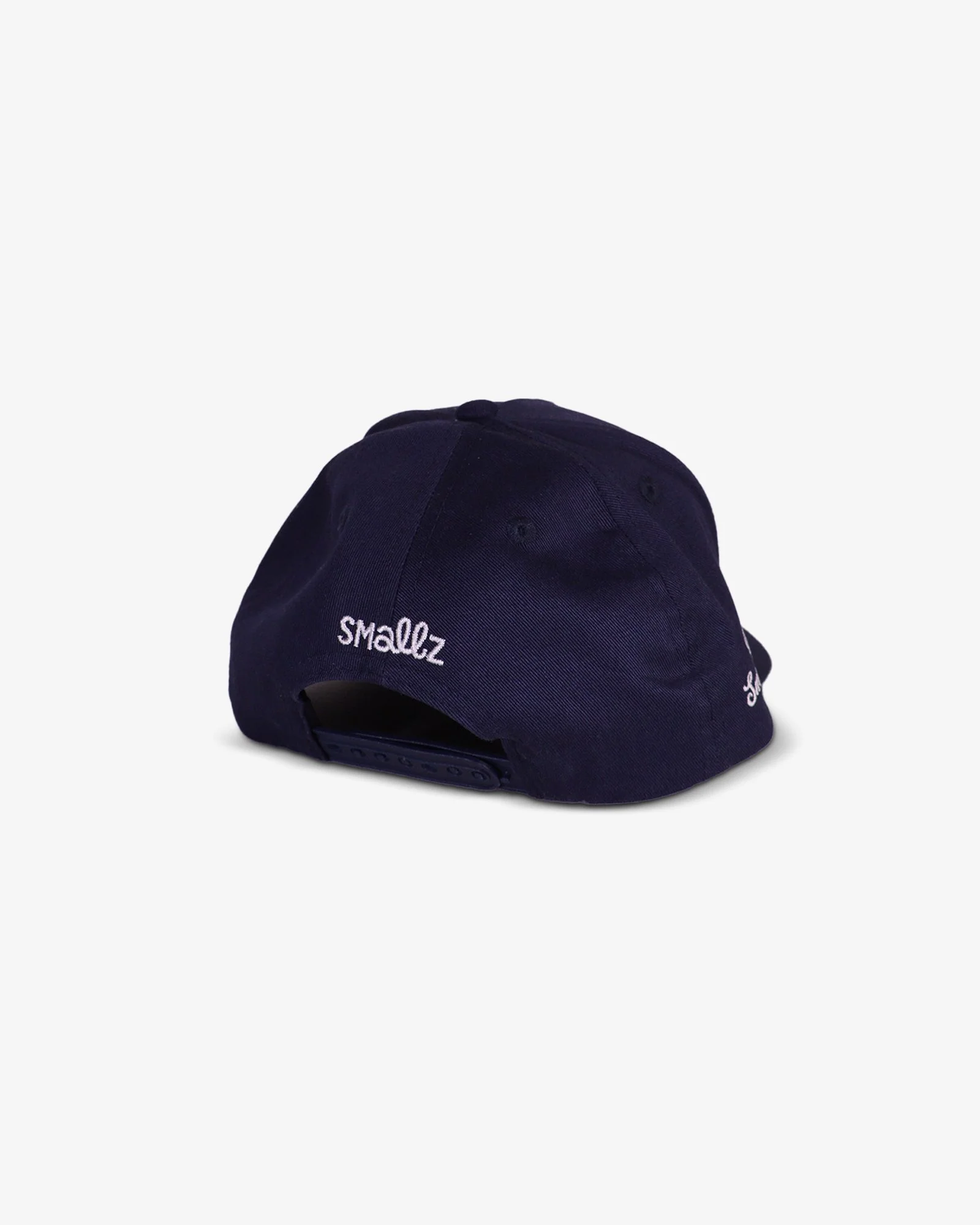 SMALLZ navy kids baseball cap back logo