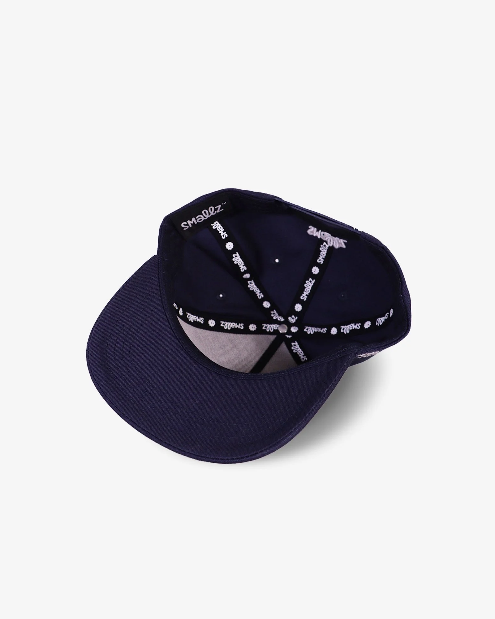 SMALLZ navy kids baseball cap underside