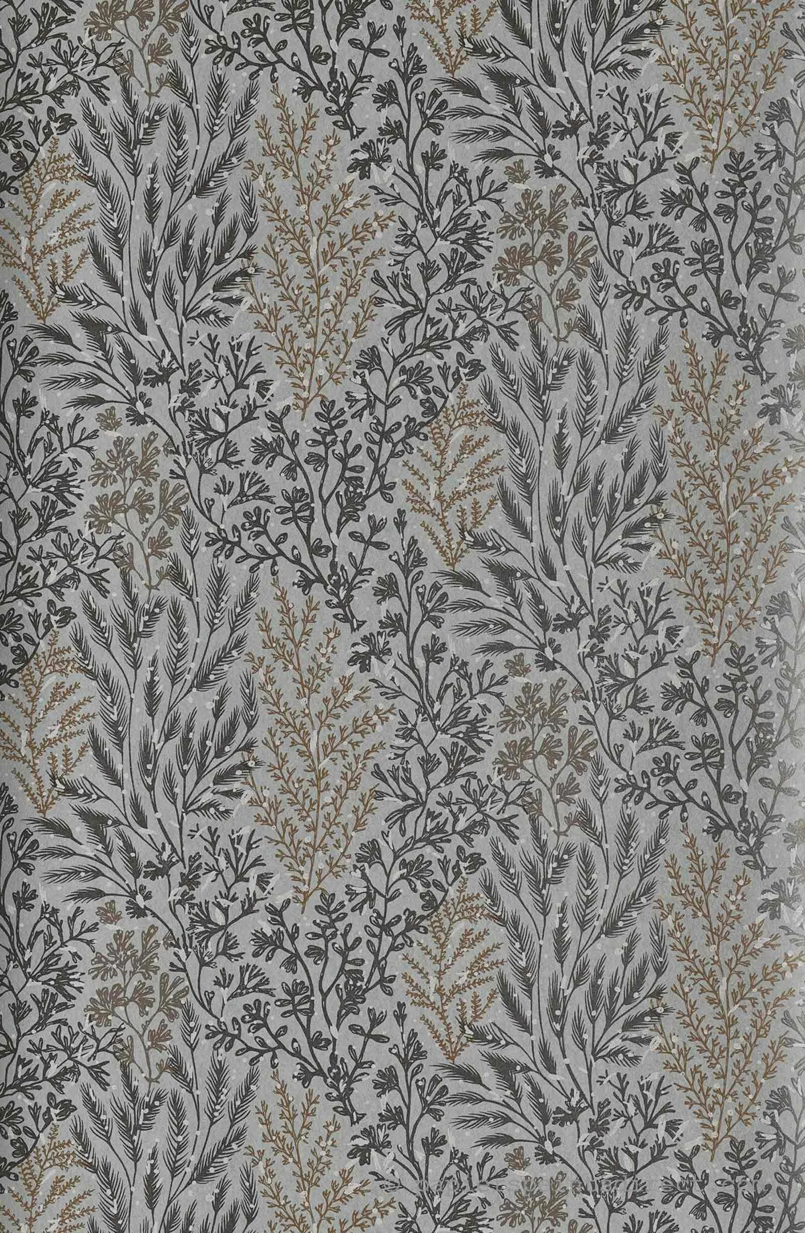 Papier peint fleuri sélectionné par un architecte d'intérieur dans le Var