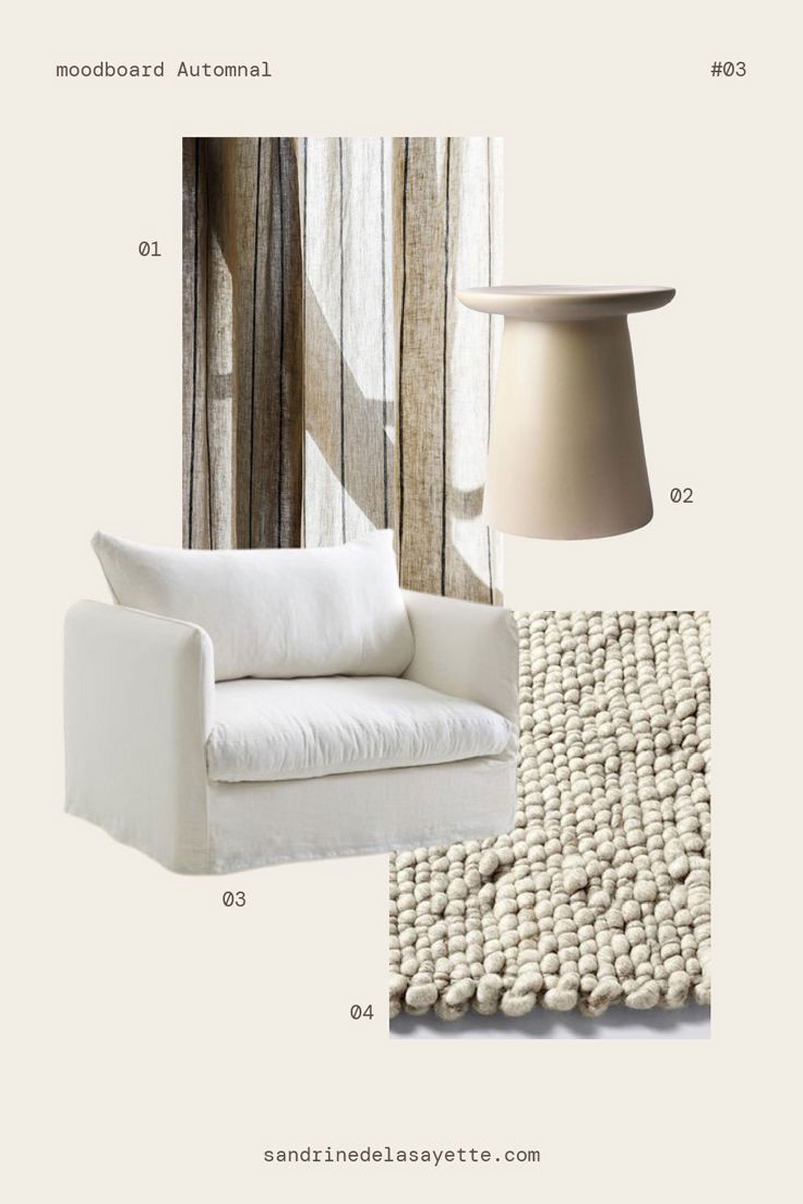 Mobilier et décoration séléctionnés à Toulon dans le Var par un architecte d'intérieur