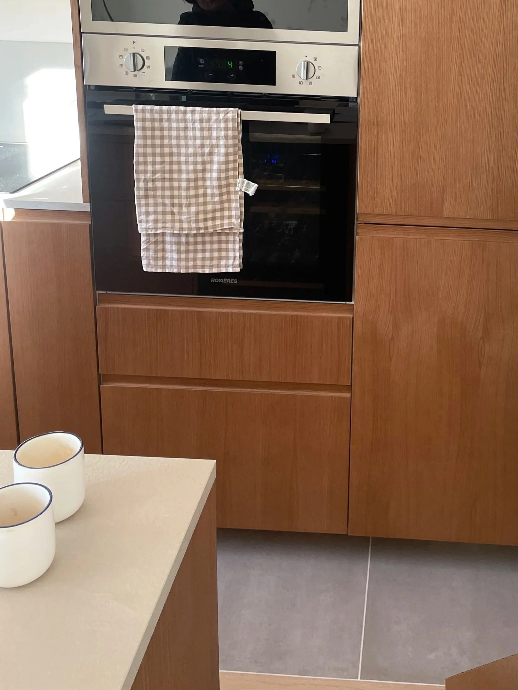 Rénovation cuisine bois, chêne