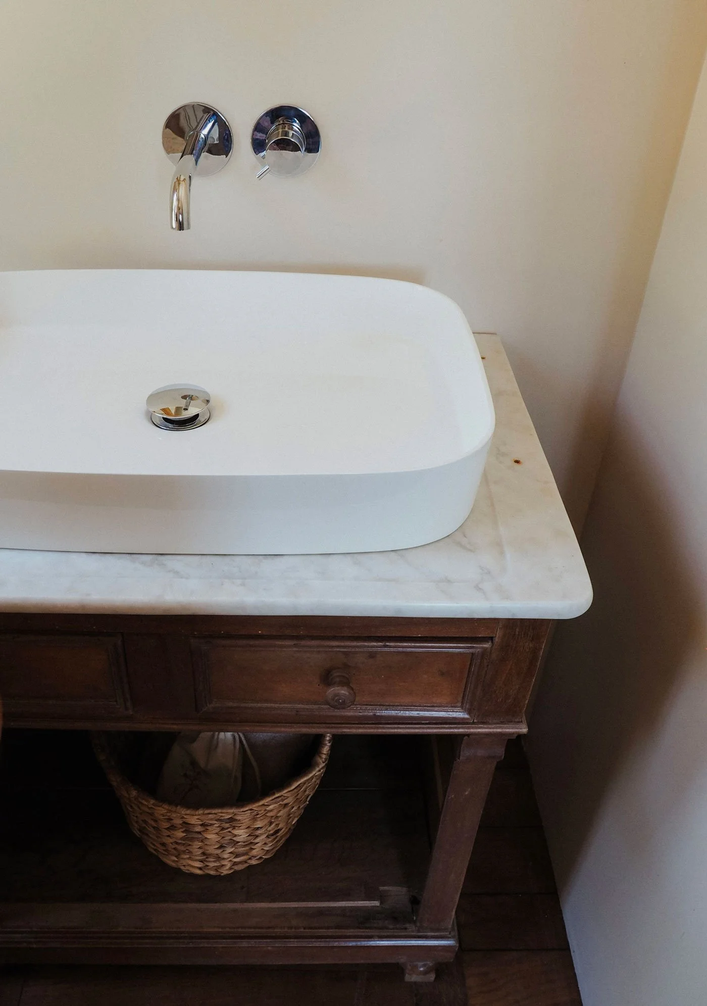 Salle d'eau rénovée dans une maison à Toulon dans le Var par un architecte d'intérieur