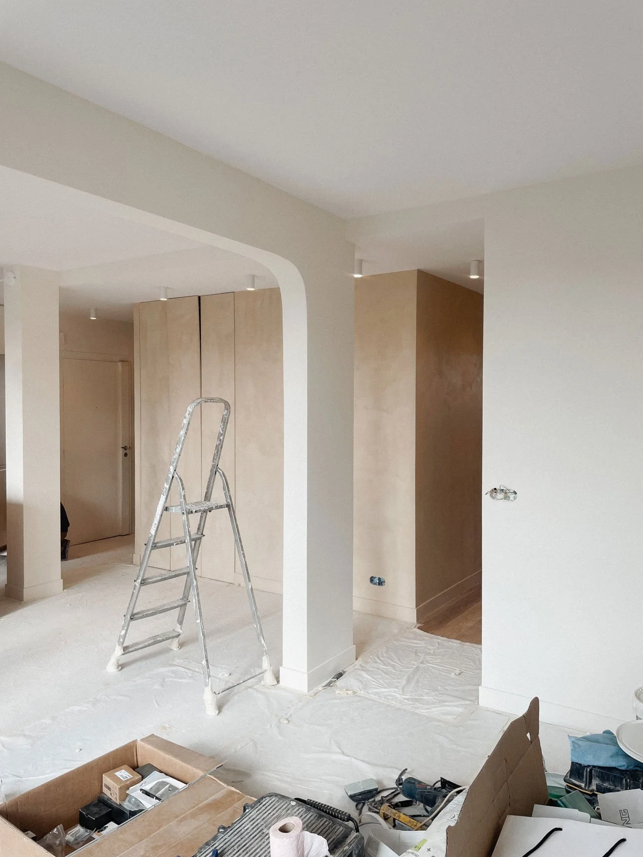 Appartement en rénovation conçu par un architecte dans le Var