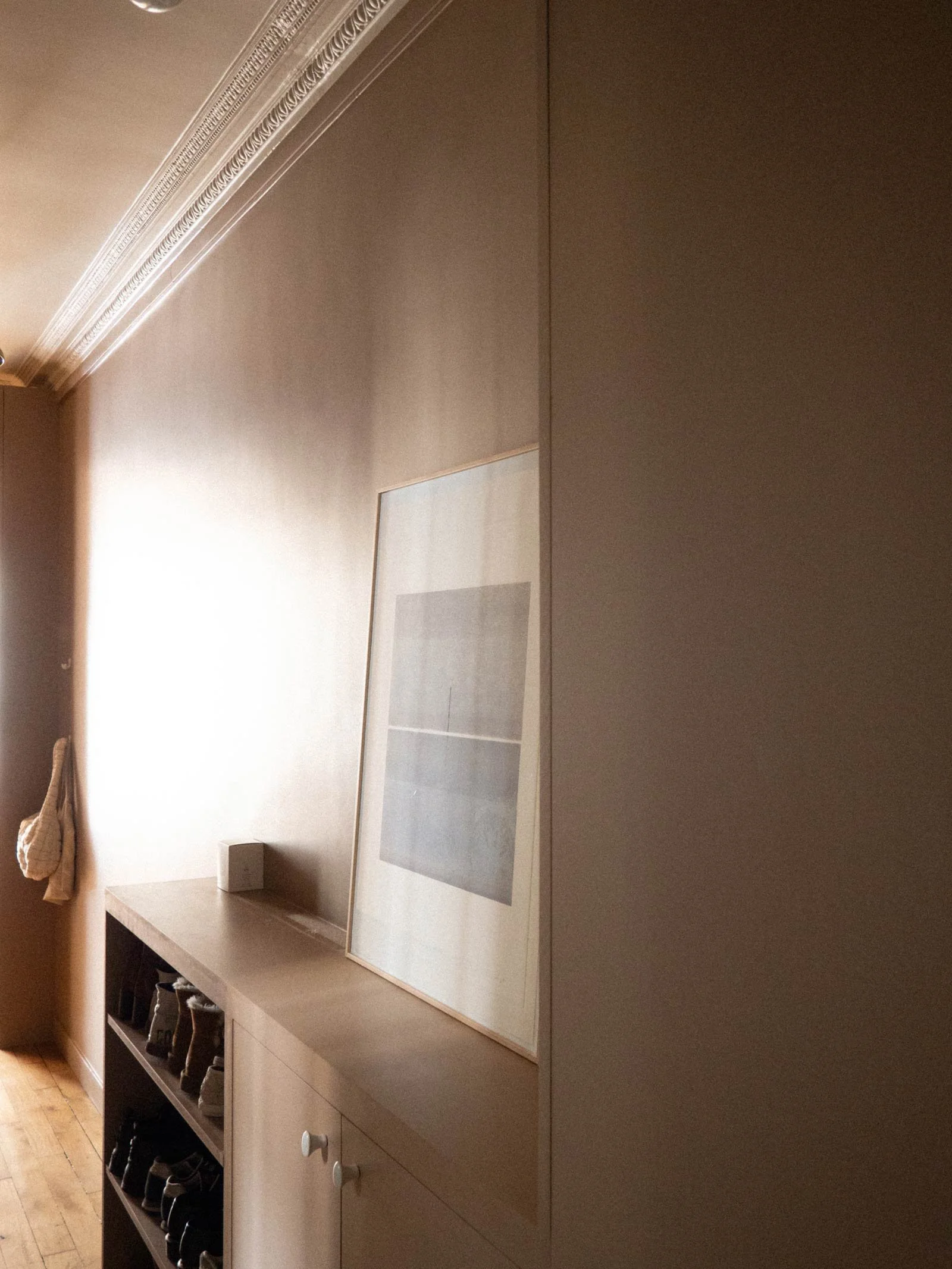 Entrée conçue par un architecte d'intérieur dans le Var