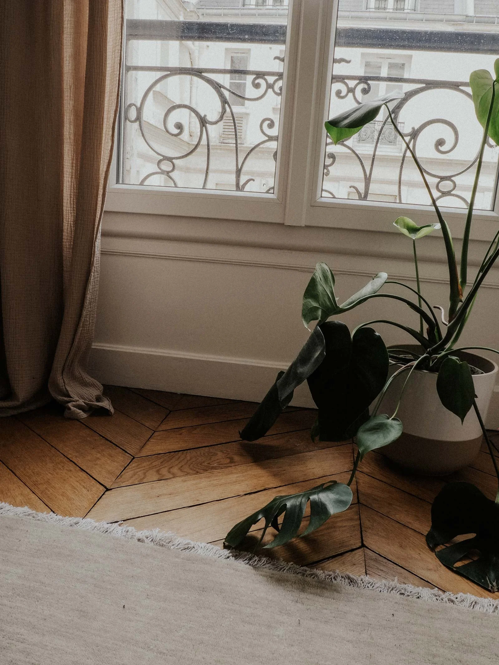 Salon décoré dans un appartement toulonnais par un architecte d'intérieur