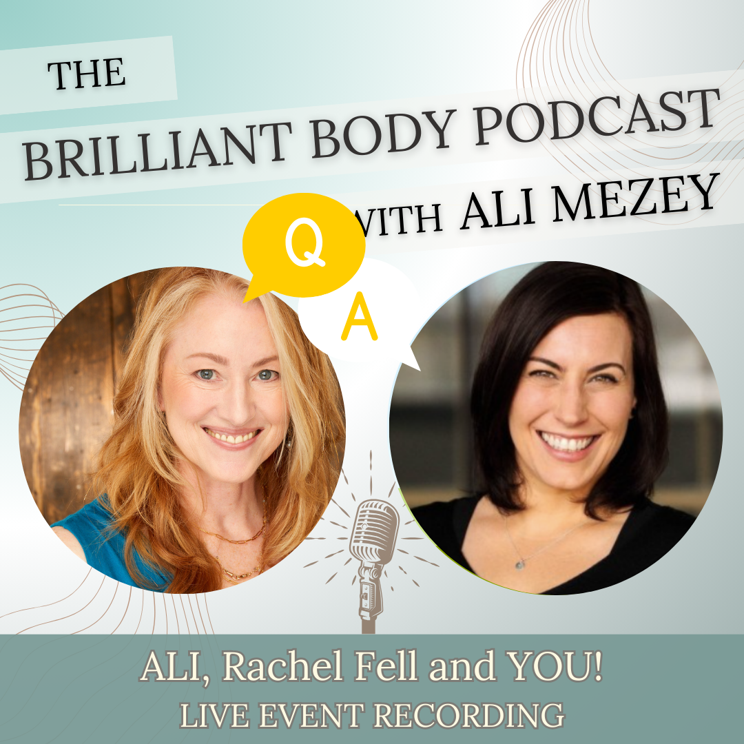 Episode 14: Neurodiversity, The Body &amp; Inclusive Intelligence: Live Audience Q&amp;A Recording with Rachel Fell &amp; Ali Mezey