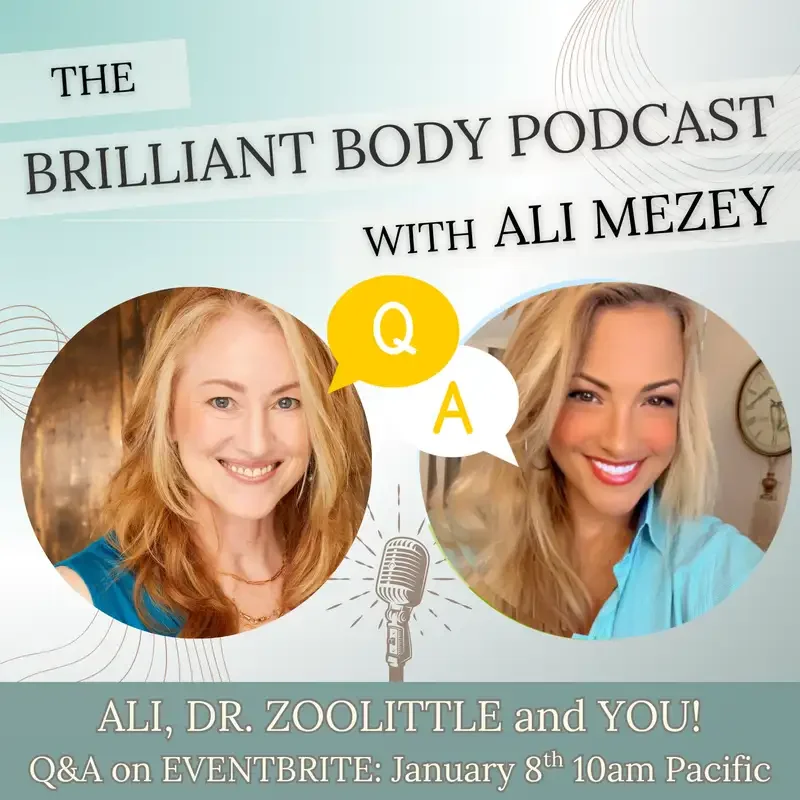 Re-Wilding the Animal Body with Longevity Zoologist, Dr Zoolittle: LIVE Q&amp;A