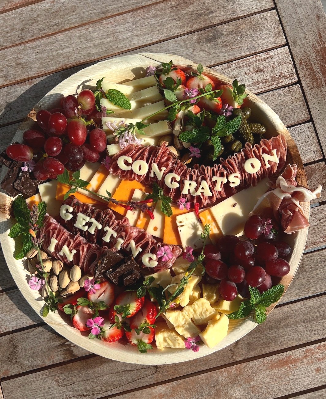 Congratulations Charcuterie Board