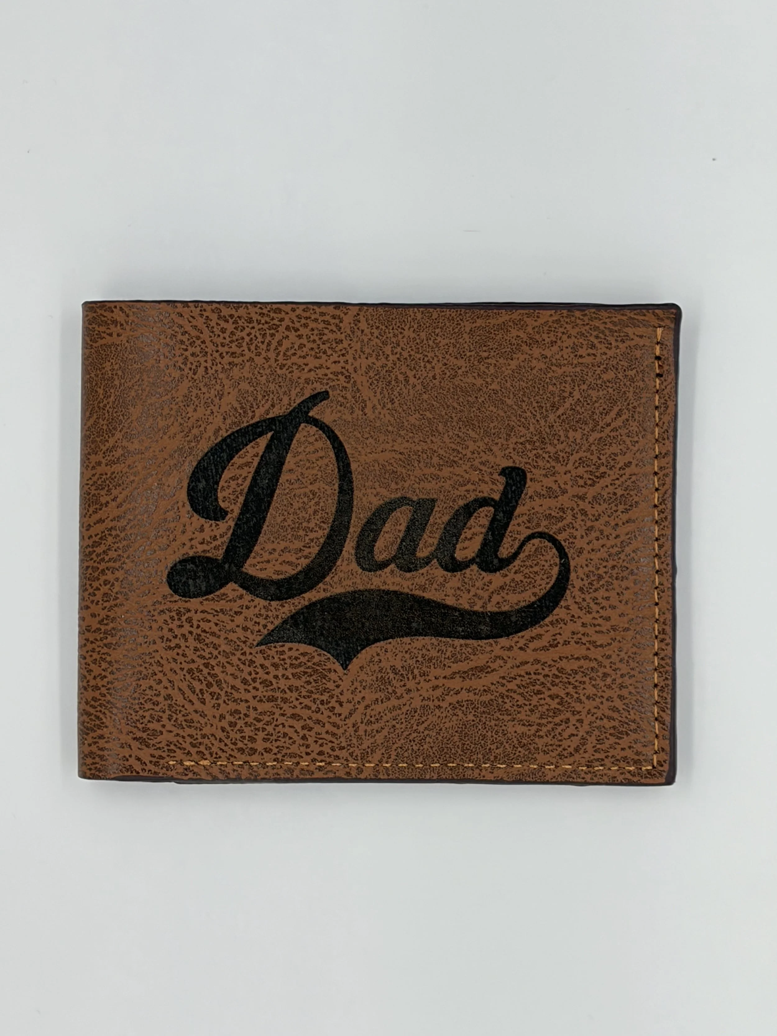 Faux Leather Bifold Wallet
