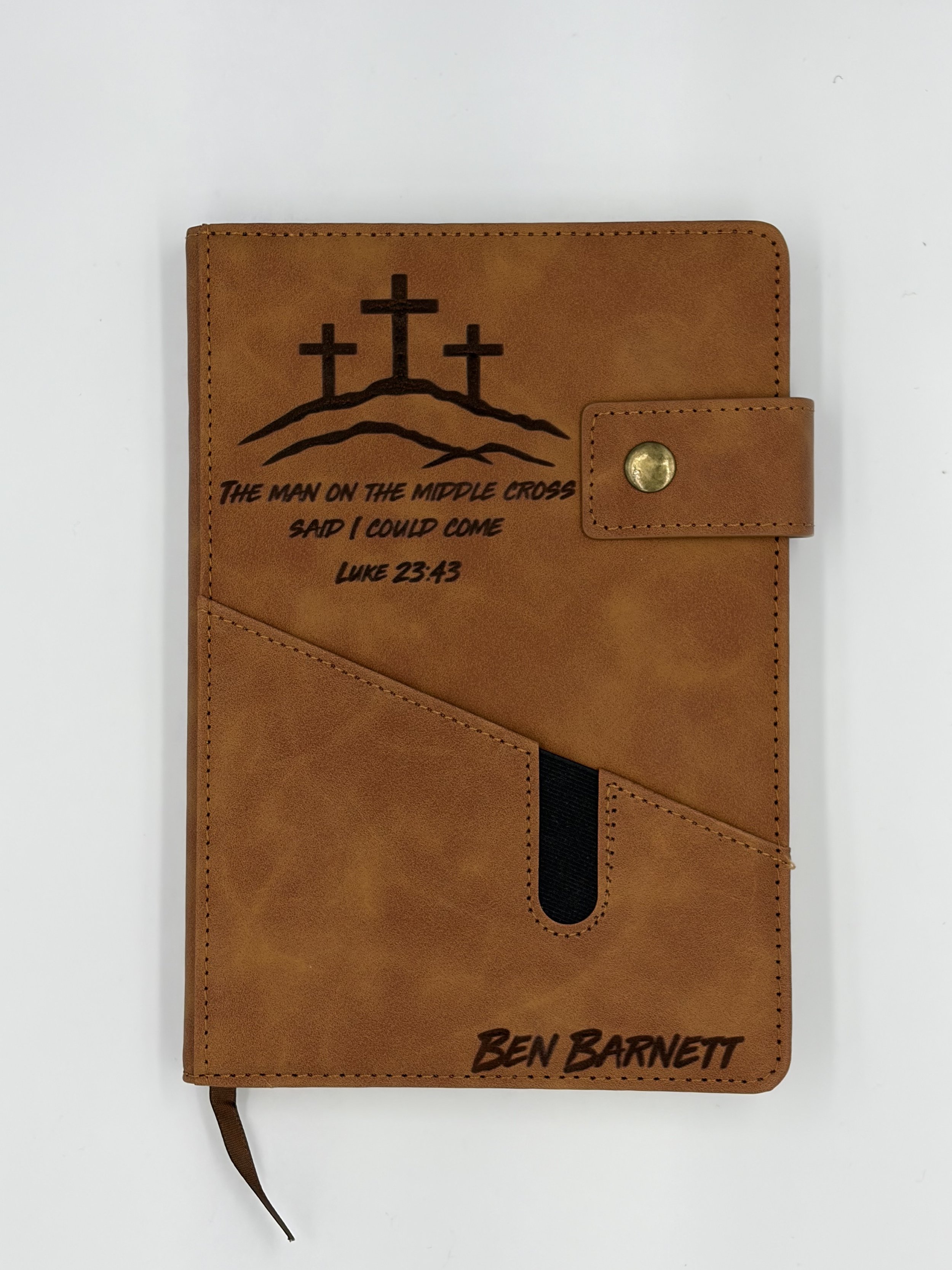 Faux Leather Sermon Notebooks