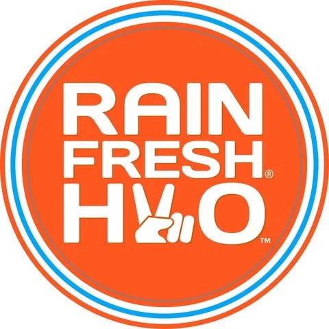Rain Fresh Bottled Water logo