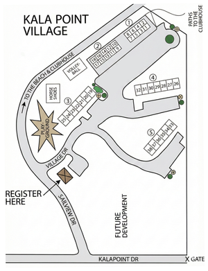 Kala Point Unit Map — Kala Point Village