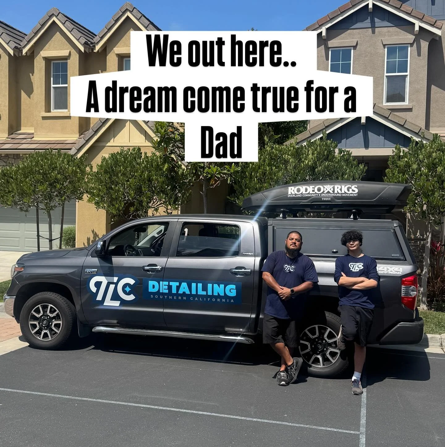 New staff. 
The &ldquo;T&rdquo; in TLC has clocked in!

📥 DM us for service. 

#detailing #detailer #mobiledetailing #mobiledetailer #carwash #ceramiccoating #paintcorrection #tlcdetailing #fatherandson #familybusiness #coating #wash