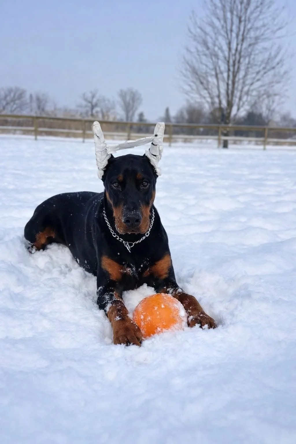 Black and rust European Doberman male puppy - Michigan breeder