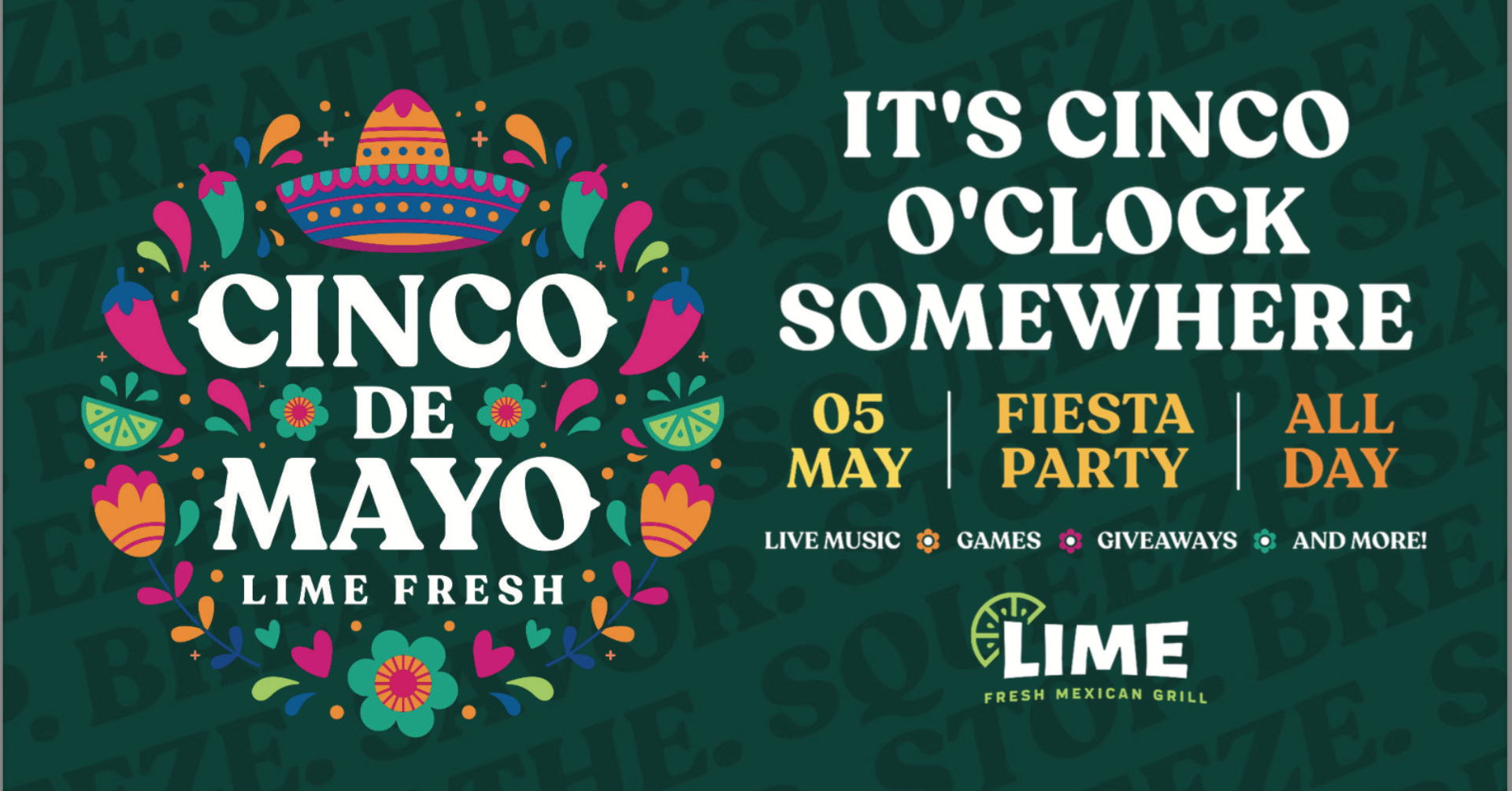 Cinco de Mayo Fiesta Party