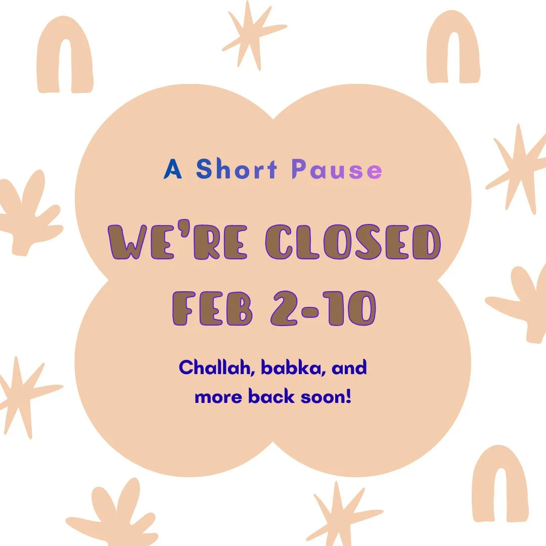 Talia&rsquo;s Bakery will be closed for a week while we head out on our vacation / long-overdue honeymoon 🌴

We&rsquo;ve been working hard and are excited to take a little time away to relax and celebrate. During this pause, there will be no wholesa