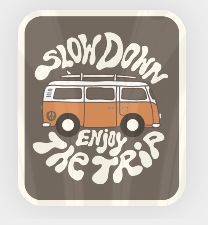Enjoy the Trip Sticker