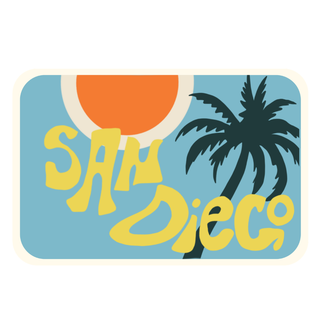 San Diego Sticker (SD1)