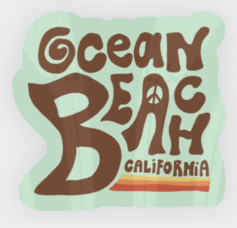 OB Stripe Sticker