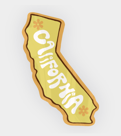 CA Sticker