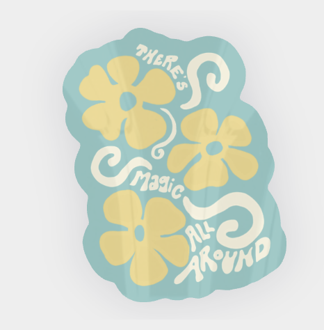 Magic All Around Sticker