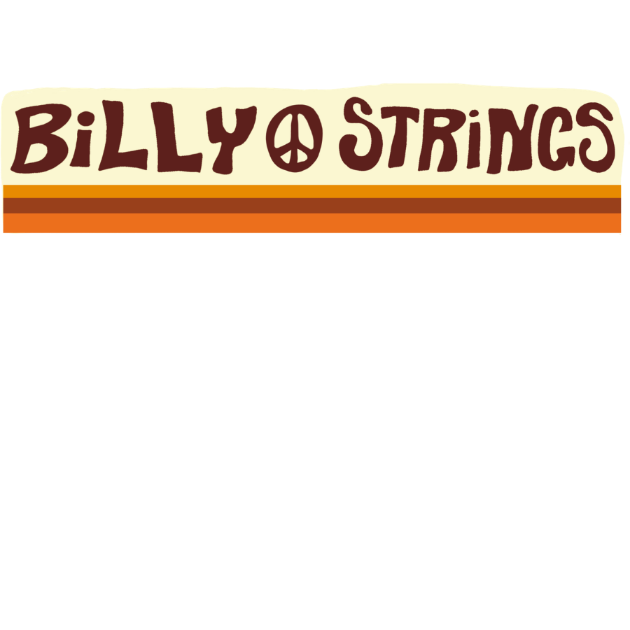 Strings Stripe Sticker