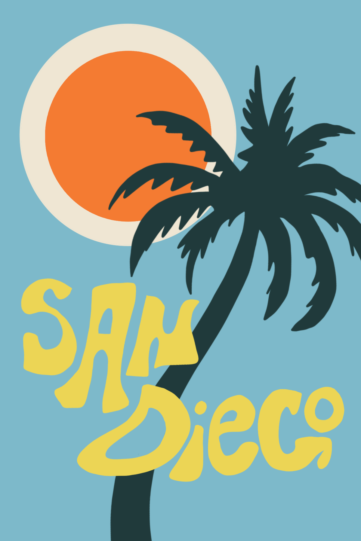 San Diego Postcard 14