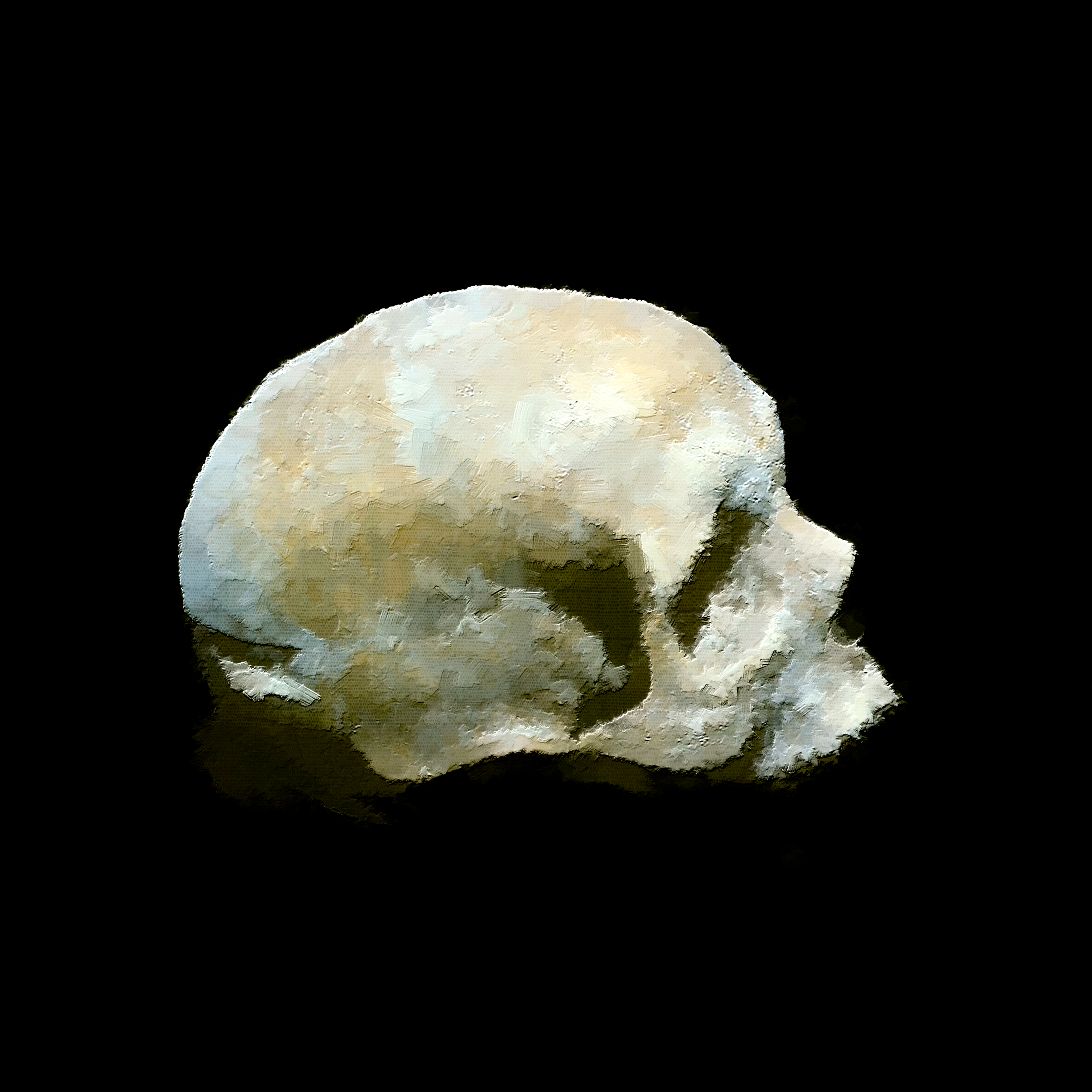 "The Skull of Peter Thiel, 2053"