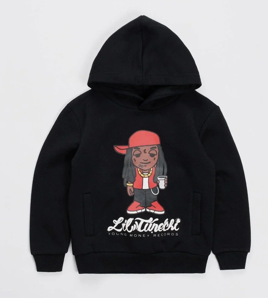 Lil Wayne Tunechi Black Hoodie - Medium