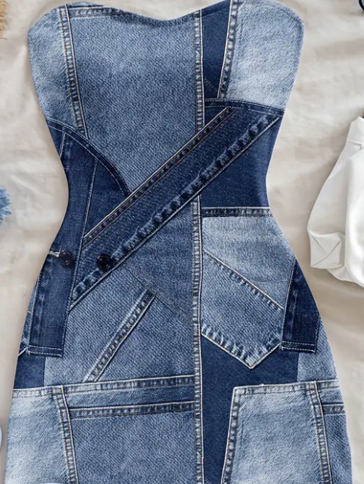 Women's Fashion Elegant Printed Dress