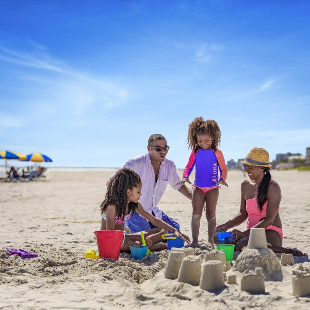 Family time just feels better at the beach 💙

The wide, welcoming shores of Daytona Beach are made for building sandcastles, chasing waves, and sharing those simple moments that turn into lifelong memories. It&rsquo;s a place where kids can play fre