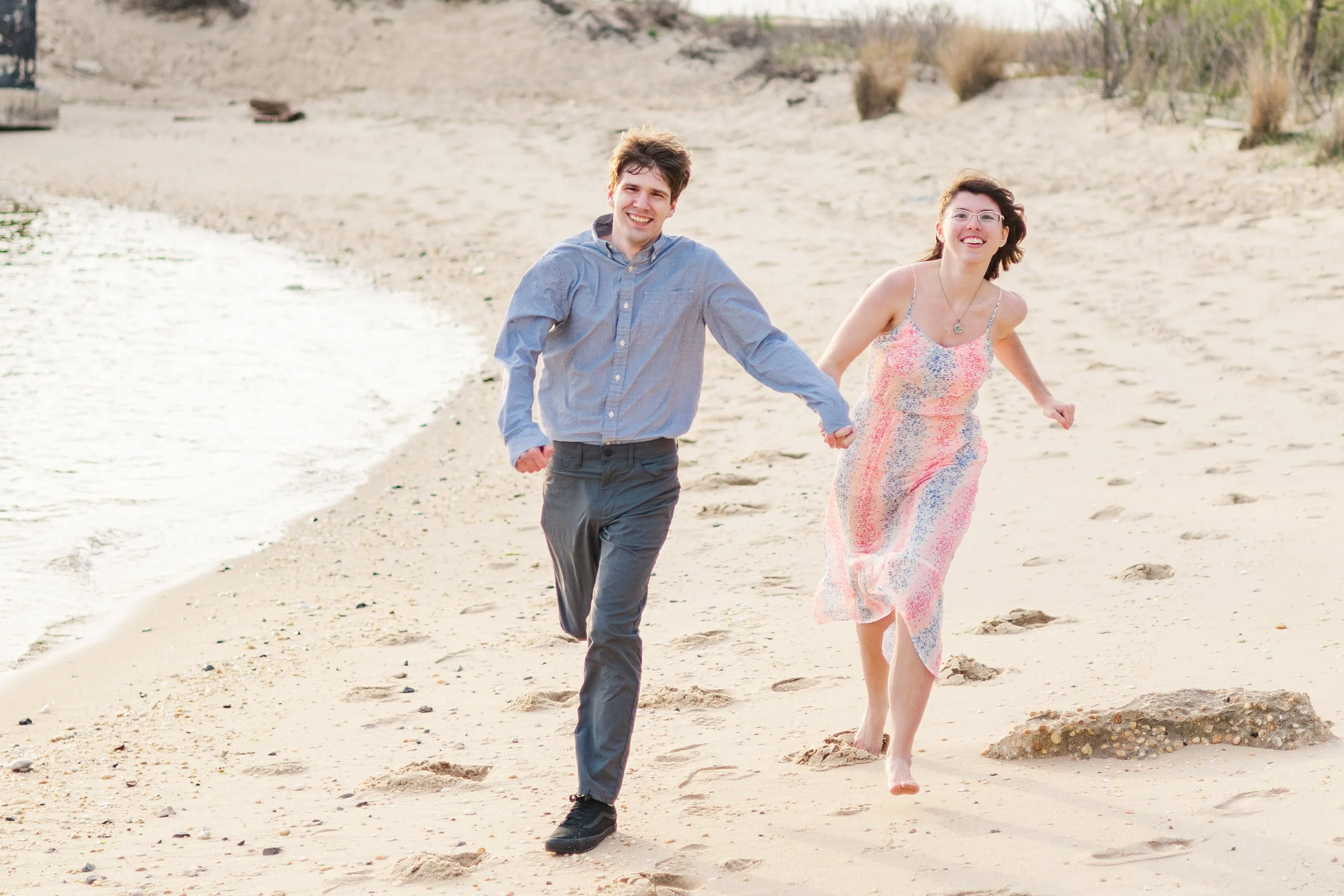 Bethany & Bennett memories on the beach