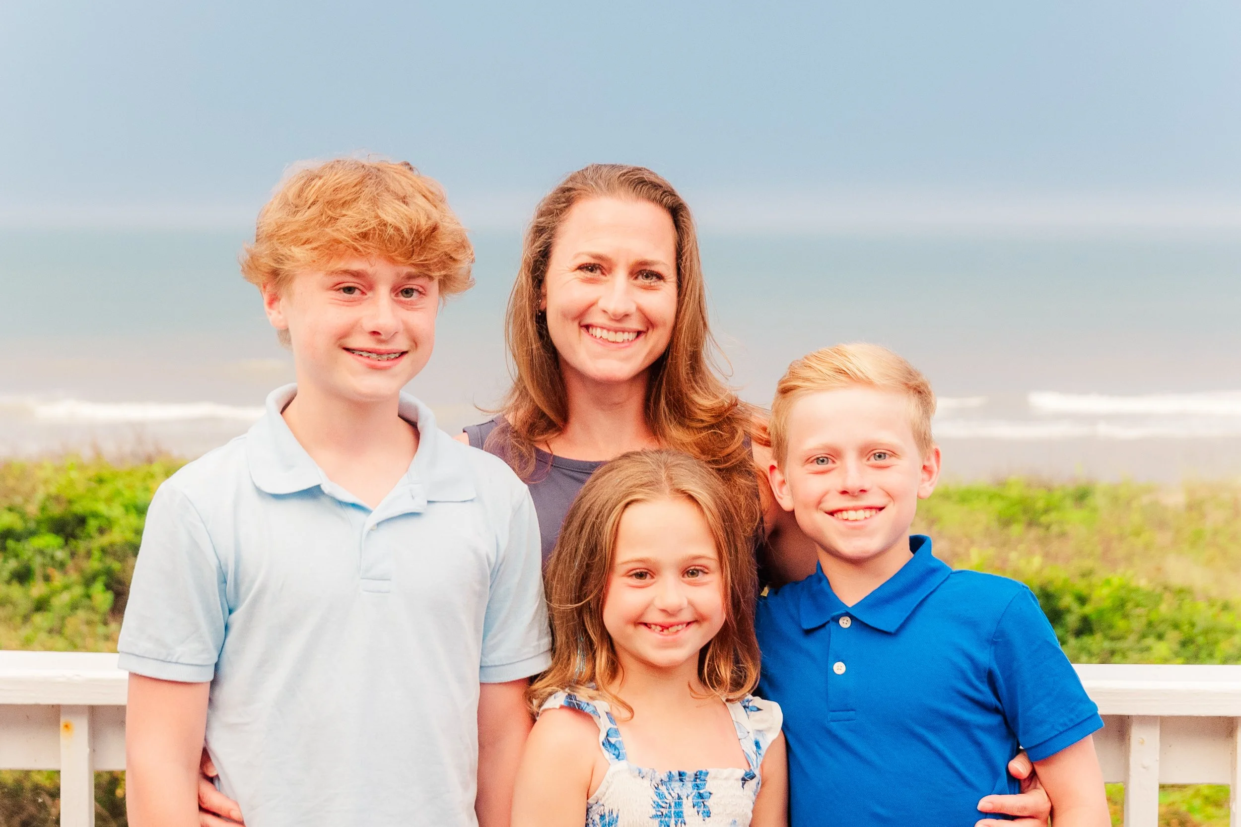 The Walker Family Pictures on the Beach