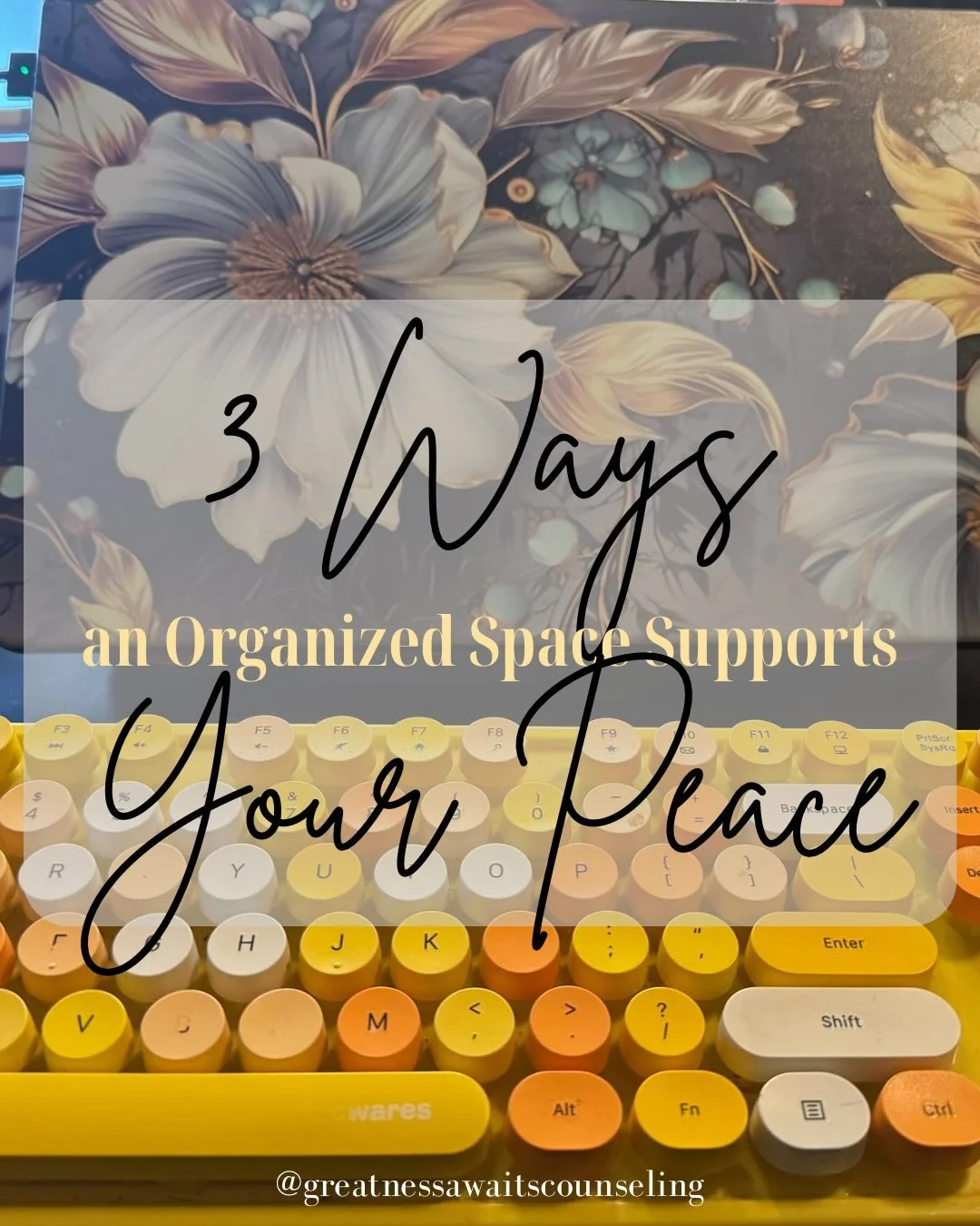 Hey there Mama!

There&rsquo;s something powerful about creating order in a space when life feels noisy. Research shows that clutter increases stress and mental overload, while organized environments support emotional regulation and clarity. 

Faith 