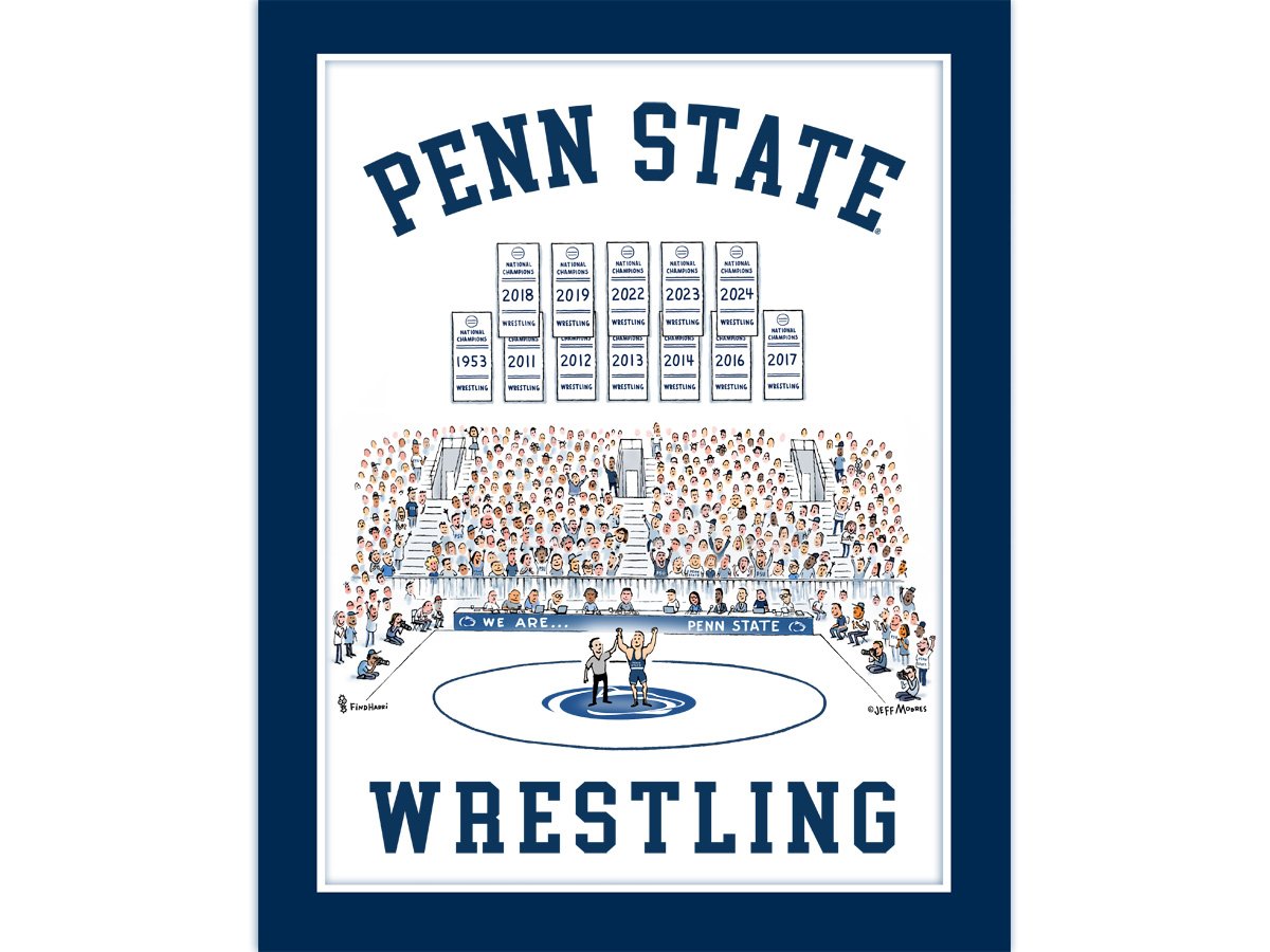 Penn State Wrestling Print