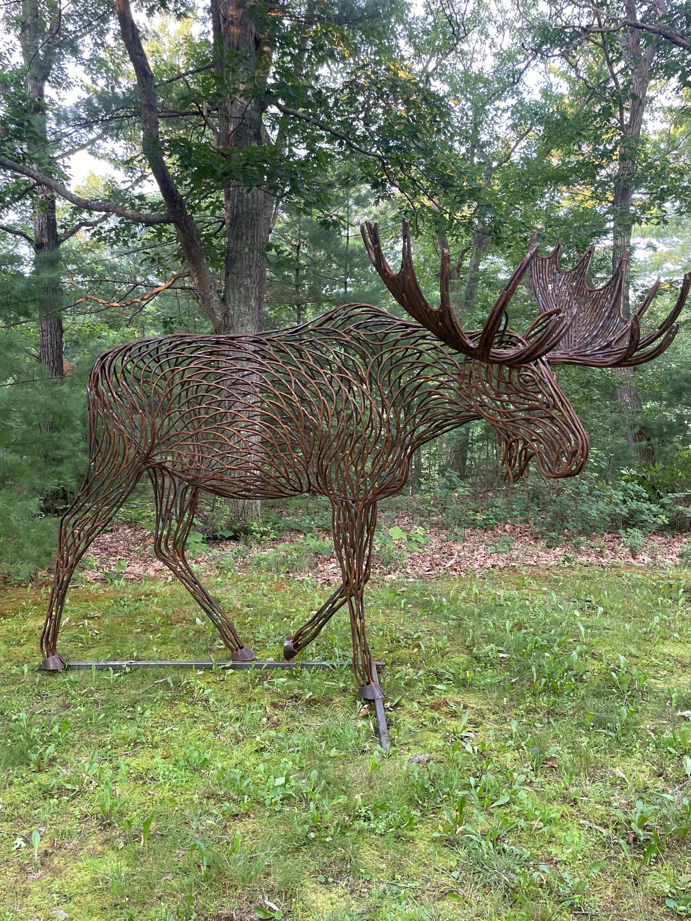 Moose - steel 8' x 8' (SOLD)