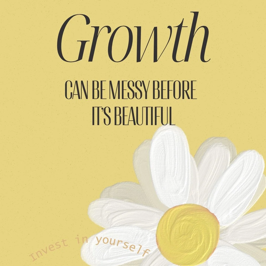 ✨ Growth isn&rsquo;t always neat. ✨
It can feel messy, uncomfortable, and uncertain before it starts to look and feel beautiful.
This Father&rsquo;s Day weekend, let this be your reminder to pause. 🌿
Step back from the chaos, invest in yourself, and