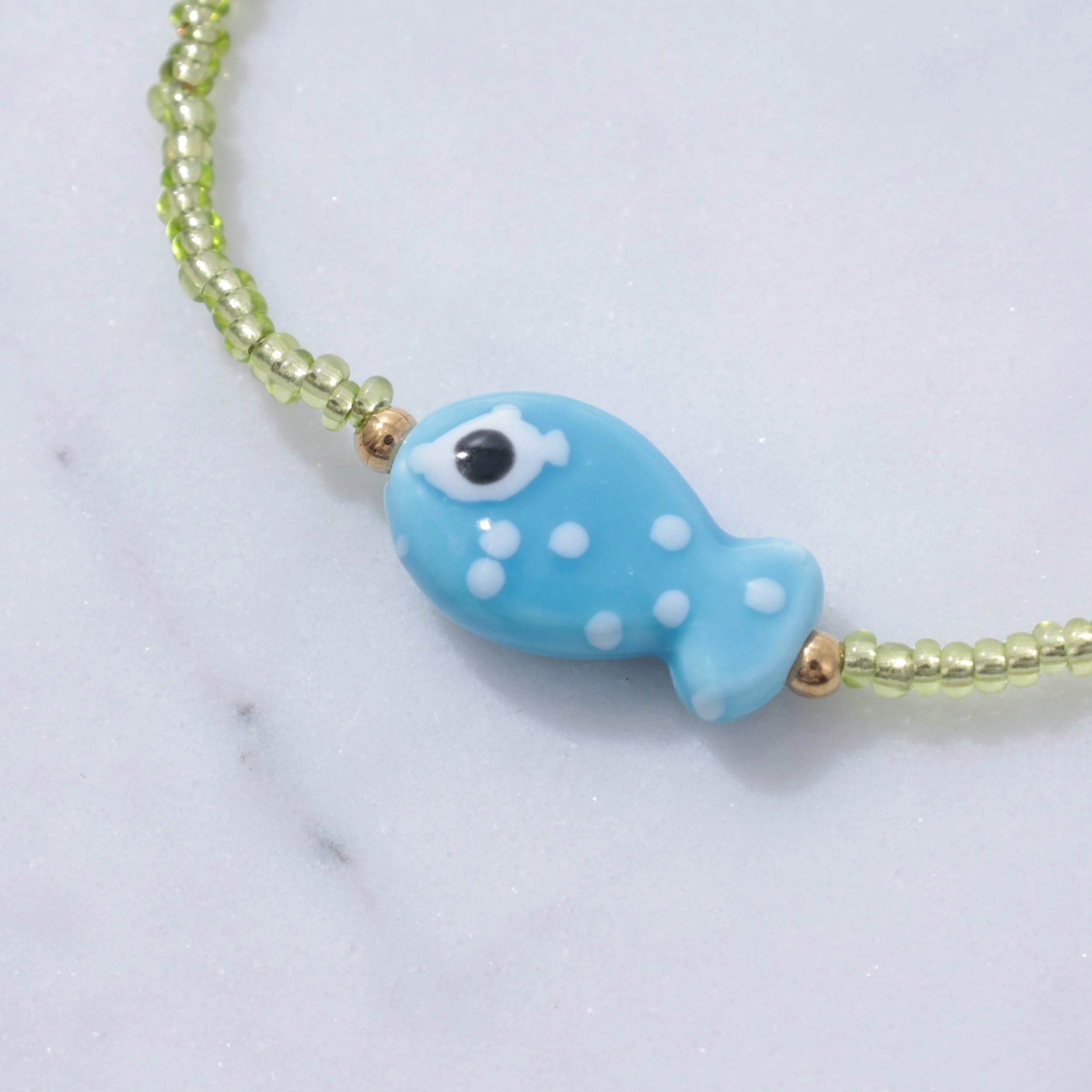 Good Luck Fish Beaded Bracelet.JPG (Copy)