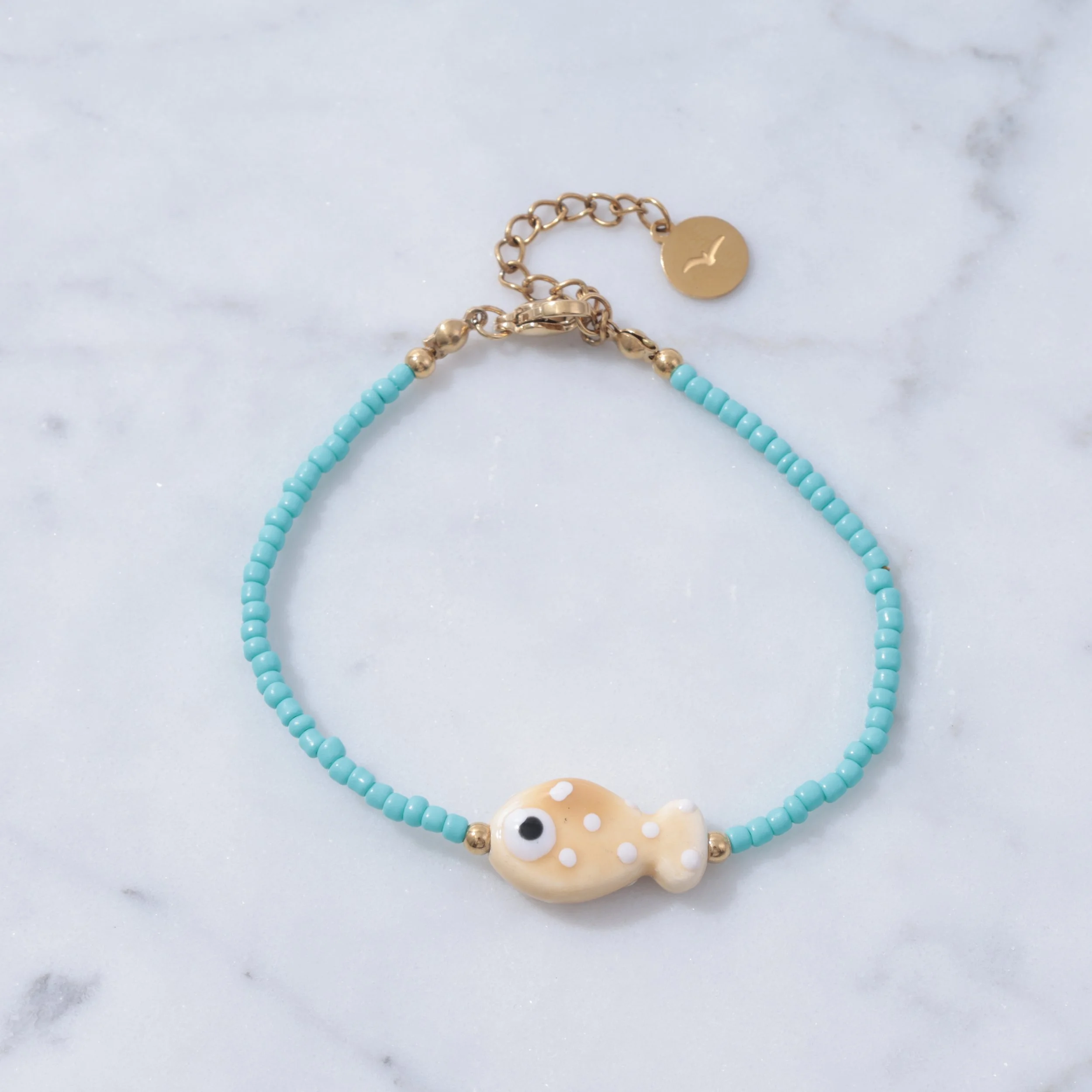 Good Luck Fish Beaded Bracelet.JPG (Copy)