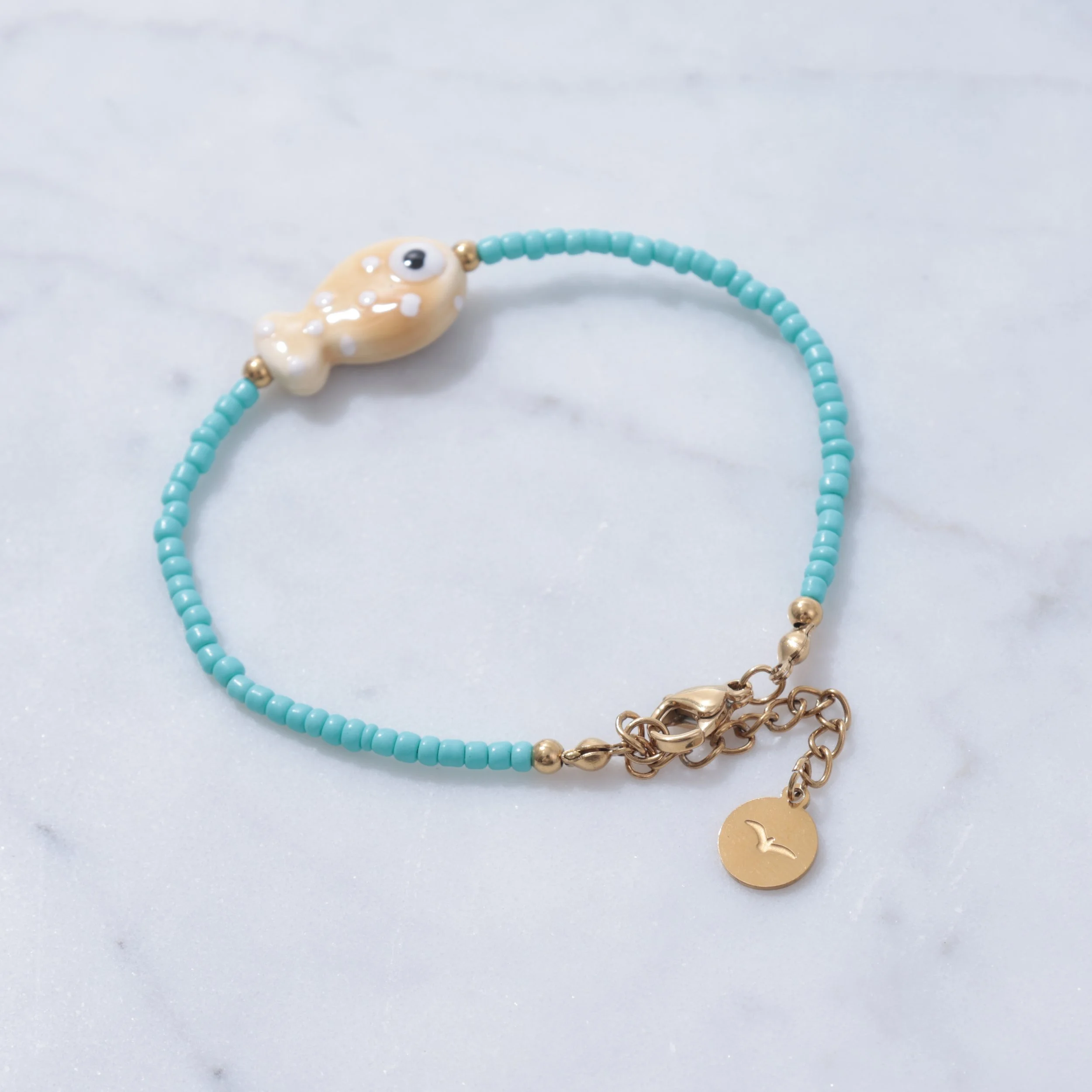 Good Luck Fish Beaded Bracelet.JPG (Copy)