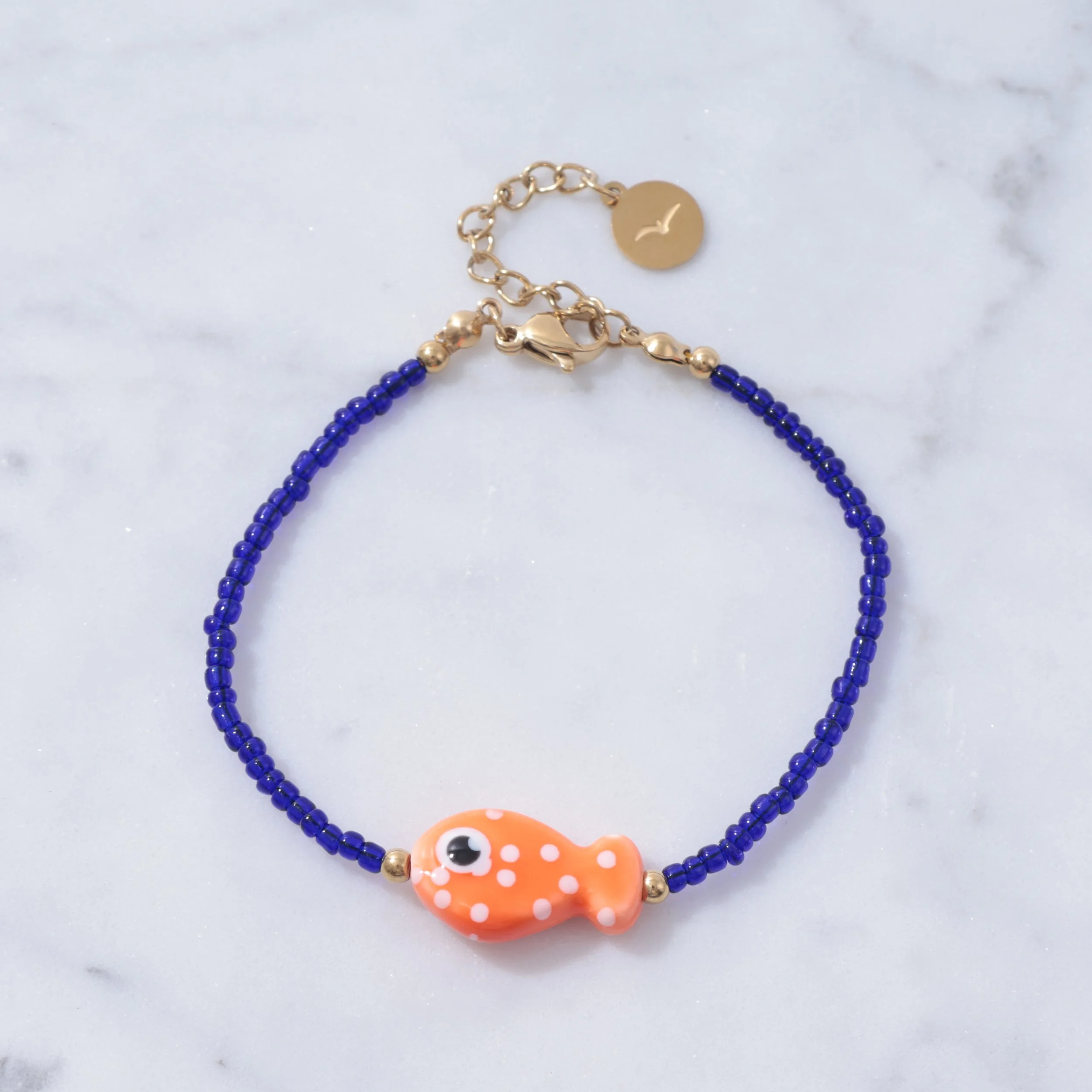 Good Luck Fish Beaded Bracelet.JPG (Copy)