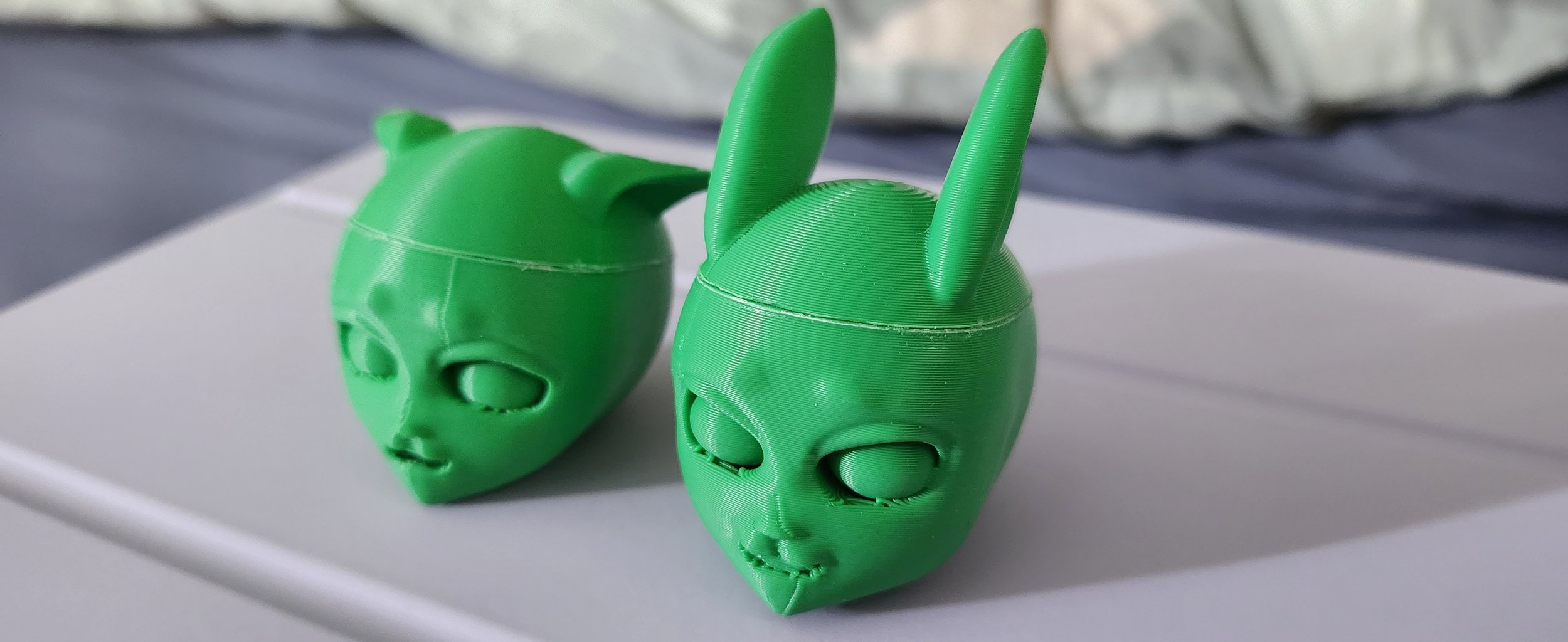 Printing prototype 1 (Cat & Rabbit)