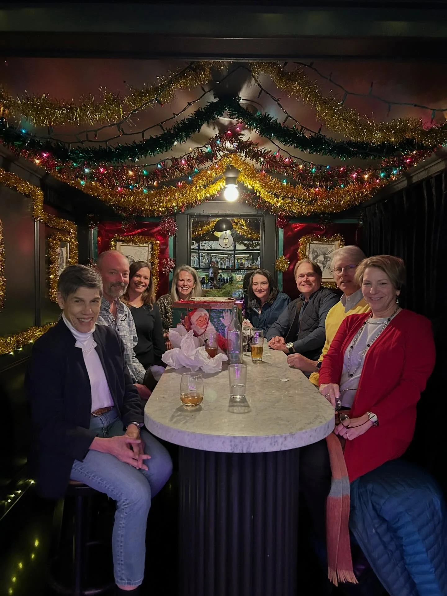 Proof we can stretch the holidays to January 🎁

Festive vibes at Batson River Brewing &amp; Distilling, questionable gift-stealing ethics, and lots of laughs all around&hellip;worth the wait. 

Wishing our MCE community a happy New Year with bright 