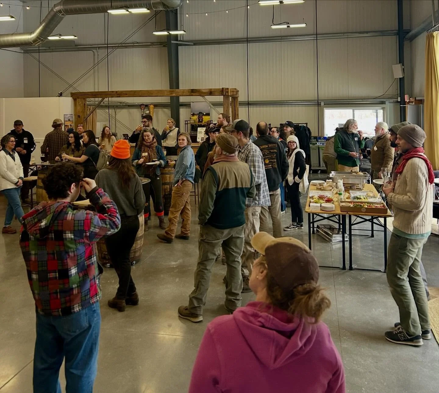 Strong food businesses start with strong relationships 💪🤝 

This weekend, our Food Program Manager, Naomi Neville, gathered at the @mofga Buyer &amp; Seller Meet-up at @allagashbrewing This event was focused on connecting with growers, sharing stor