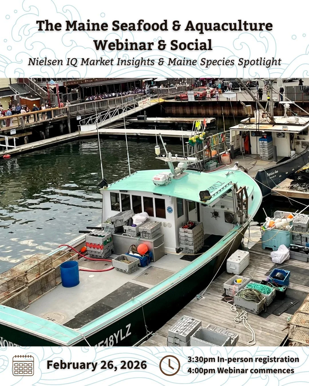 Seafood founders...this one&rsquo;s for you🐟

Join us for a special Food Accelerator webinar featuring insights on U.S. Seafood Trends for 2025, presented by NIQ, plus highlights from the Maine Seafood &amp; Aquaculture Market Report, including data
