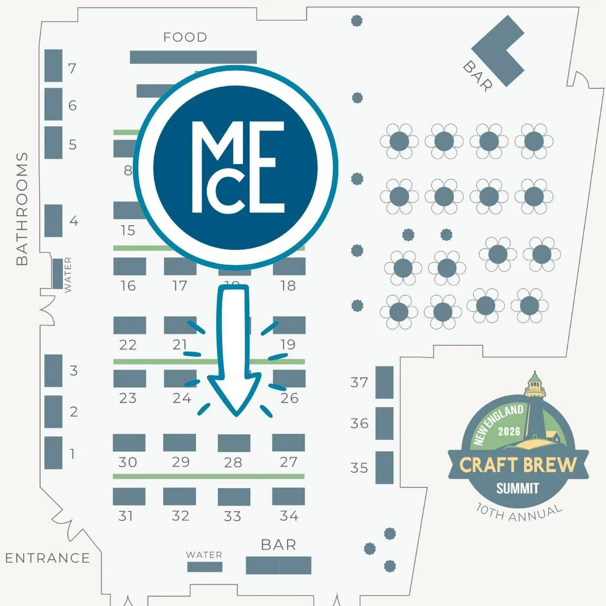 🍻Heading to the New England Craft Brew Summit tomorrow hosted by the @mainebrewers?

Come say hello to us at Booth 28! The Maine Center for Entrepreneurs Food Programs Manager, Naomi Neville, will be there and would love to share how our programs su