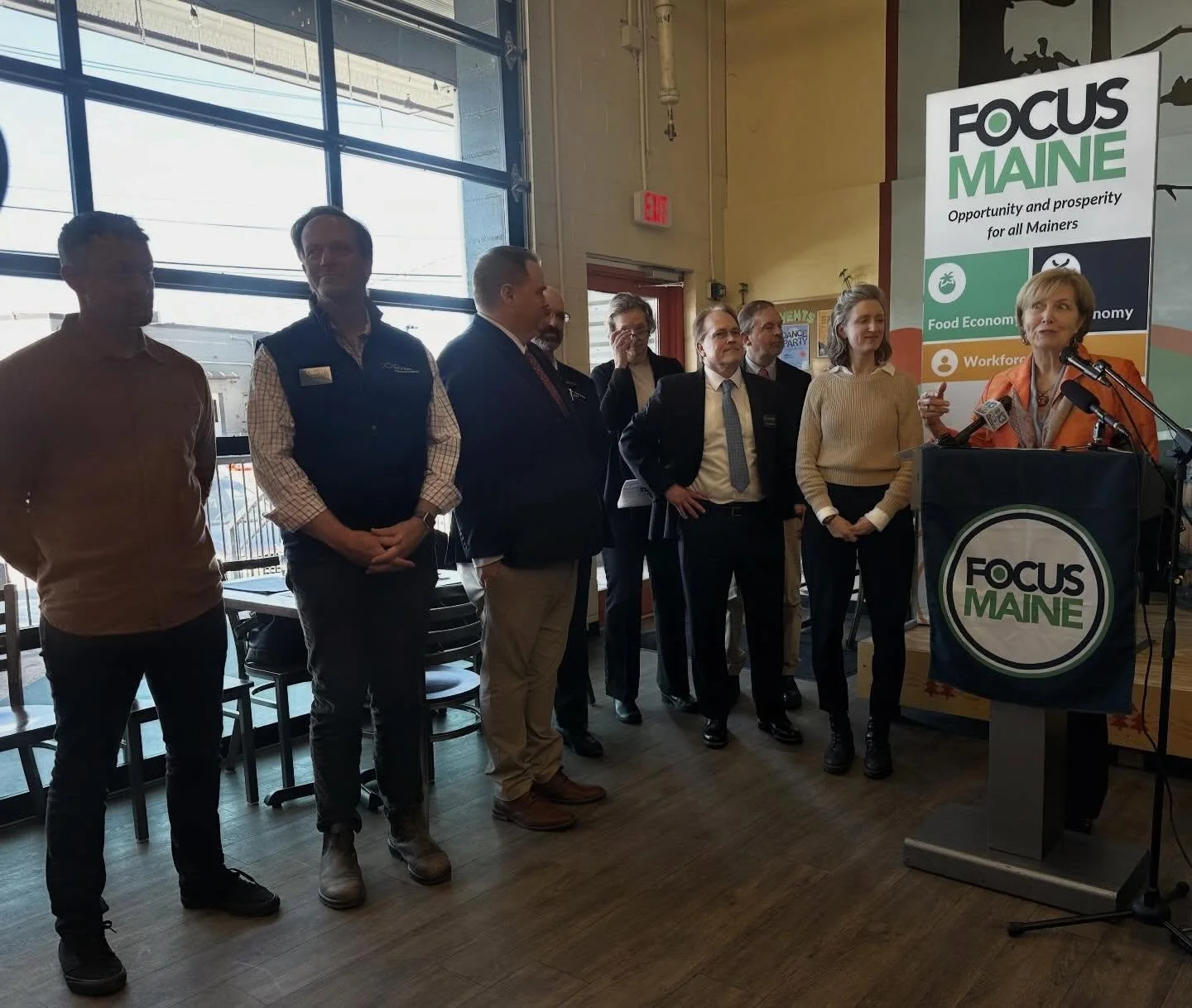 Today we joined partners from across Maine to mark an important milestone for @focus.maine and to look ahead at what comes next.

Since its launch in 2017, FocusMaine has taken a catalytic approach to economic development, investing in and aligning o