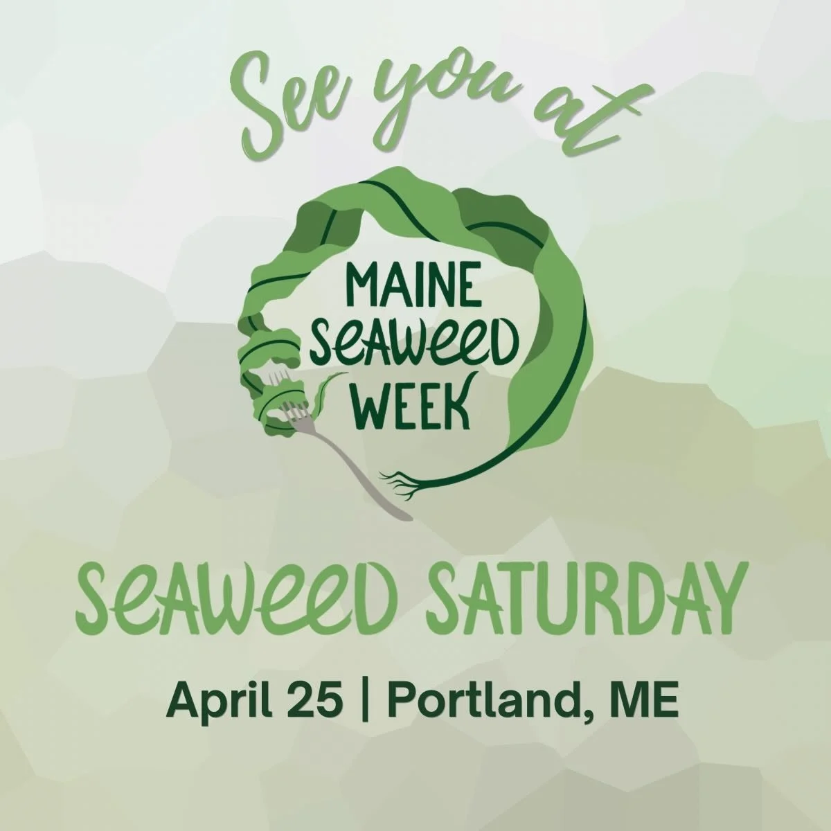 The Maine Center for Entrepreneurs is proud to support Seaweed Saturday on April 25 in Portland, Maine!

📍 @gulfofmaineresearchinstitute 
🗓️ April 25 | 11AM to 4PM
🎟️ Free and open to all ages

This one-day waterfront expo brings together Maine&rs